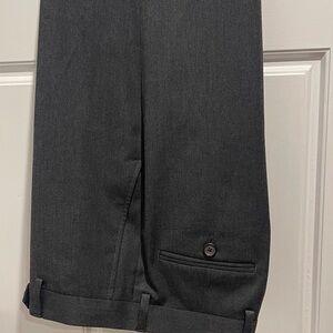 Boys Ralph Lauren Suit Pants- Gray 16R / 28W